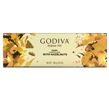 数量限定 訳あり GODIVA (ゴディバ) タブレット ダークヘーゼルナッツ 300g 全包装