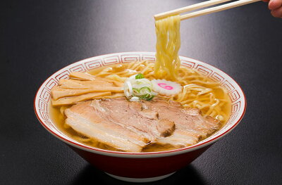 ひろしまグルメショップ 送料無料 喜多方ラーメン プレミアム厚み4食 生麺、しょうゆスープ、チャーシューメンマ付き 福島 ご当地ラーメン 河京 画像3