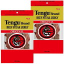 テング ビーフジャーキー オリジナル 93g×2袋セット 送料無料 ポストお届け便 おつまみ 天狗 肉乾