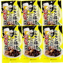 送料無料 広島名産 ホルモン揚げ せんじ肉 にんにく風味 6袋セット (1袋40g×6) ホルモン珍味 せんじがら 大黒屋食品 お土産