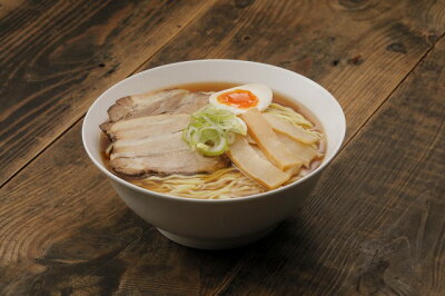 ひろしまグルメショップ 喜多方ラーメン 専門店「喜鈴」黄金醬油&焼きあご塩ラーメン 各4食 合わせて8食セット 長崎産飛魚 北海道産昆布使用 福島 人気麺 ご当地ラーメン 送料無料 画像2