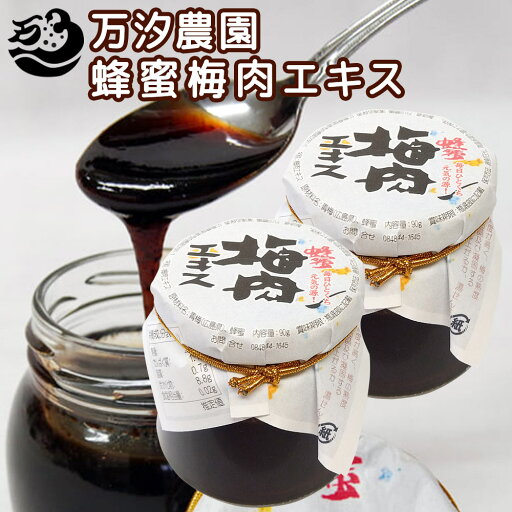 蜂蜜梅肉エキス 90g 2個セット 万汐農園 送料無料 毎日ひとくち元気の源 お取り寄せ はちみつ 尾道 向島 蜂蜜梅肉エキス 90g 2個セット 万汐農園 送料無料 毎日ひとくち元気の源 お取り寄せ はちみつ 尾道 向島