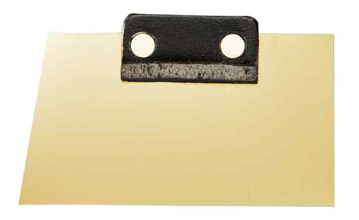 セラミックコート地ベラ ミニ 1.2mm厚 3寸