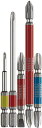 ベッセル(VESSE1040L) 剛彩ビット 5本組 両頭+2/-6×65・+2×110・+3×65・片頭+1×65・+2×100 GS5P-01