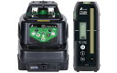 シンワ測定 スピニングレーザ HV-3 グリーン 受光器付 70817