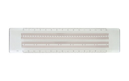 シンワ測定 点線スケール アクリル製15cm 70734 シンワ測定 点線スケール アクリル製15cm 70734