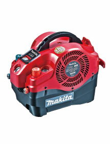 マキタ　 内装エアコンプレッサ AC460SR　赤 タンク容量3L 【一般圧/高圧対応】 makita　広島工具　お取り寄せ品