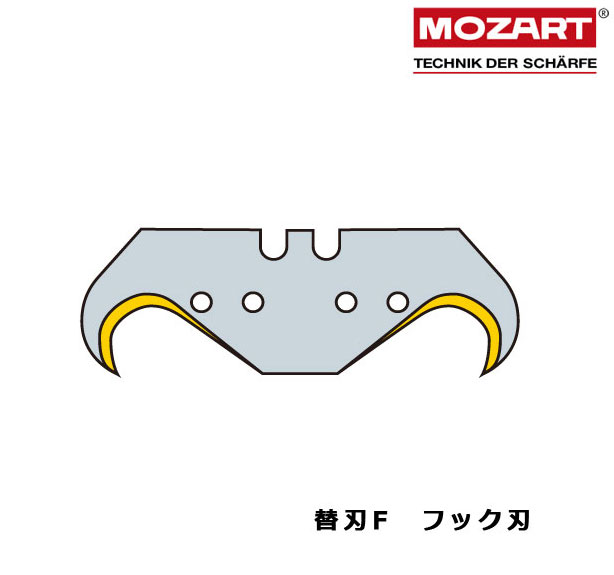 モザートナイフ 替刃 F フック刃 (10枚入)床職人
