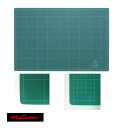 NTカッター CM-452G A3 自然環境にやさしい「再生オレフィン系樹脂」を使用したカッティングマット。両面使用可。切り抜きに便利な両面目盛り入(表:5mm...