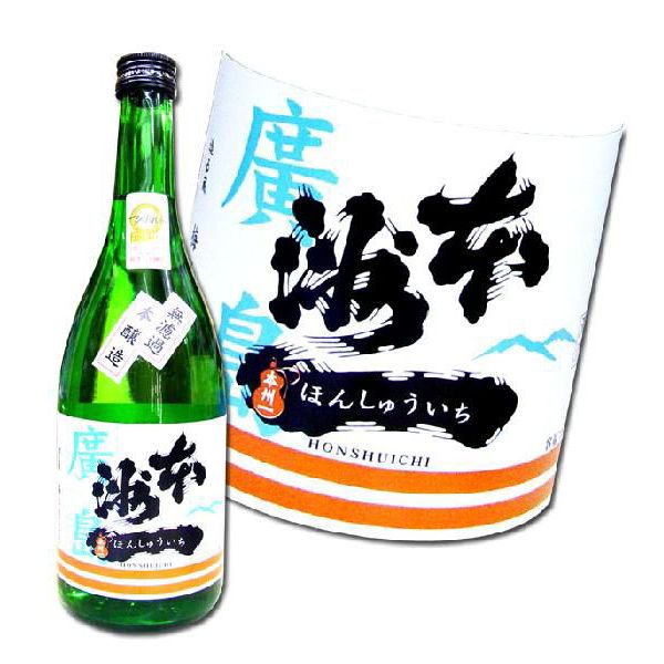 楽天米・酒・食品 ヒロシマツヤ【広島】本洲一 無濾過 本醸造 720ml 】本州一　梅田酒造場