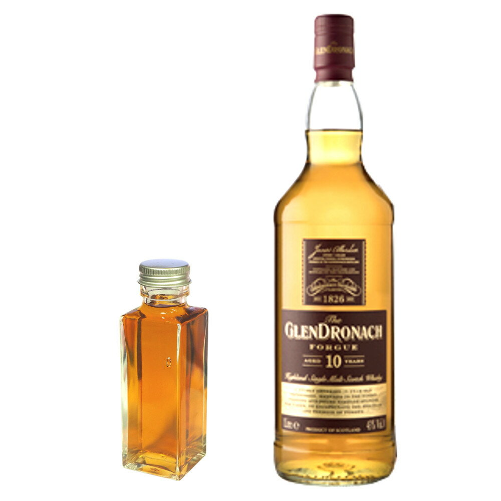 GLENDRONACH 【量り売り】グレンドロナック 10年 フォーグ 　43度　100ml　ウイスキー　お試し