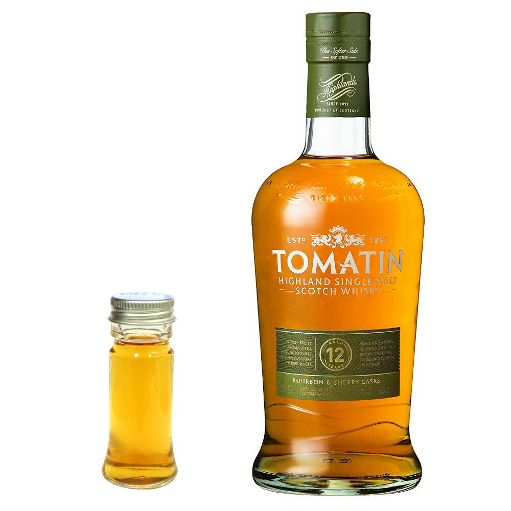 TOMATIN 【量り売り】トマーティン 12年　43度　30ml　ウイスキー　お試し