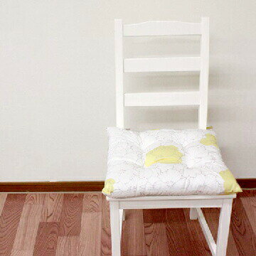 【送料無料】【北欧柄シート】北欧柄の洗える綿入りシート 側約43×43cm シートクッション ひも付き 椅..