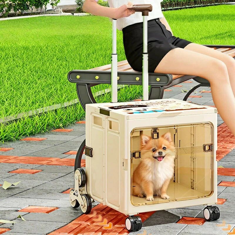 ペットキャリー カート 犬 猫 兼用 大容量 ゆったり 大型犬 中型犬 小型犬 対応 キ...