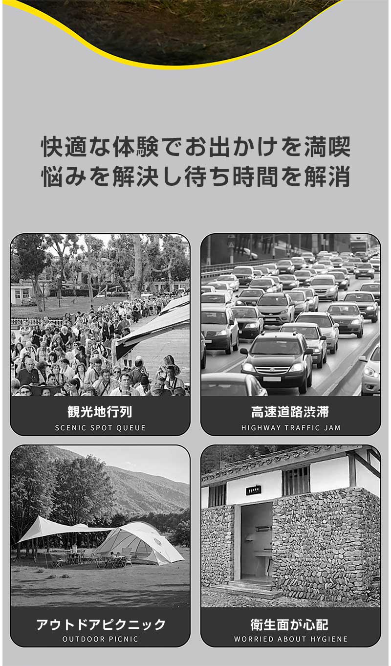 簡易トイレ 携帯トイレ 非常用 トイレ 災害用 防災 仮設トイレ ポータブルトイレ キャンプ 緊急トイレ 車中泊 防災トイレ 折りたたみ 災害 非常トイレ 防災グッズ 折りたたみトイレ 携帯 水洗い可能 hiroshop-10022712 HIRO Online Shop サンプル画像3