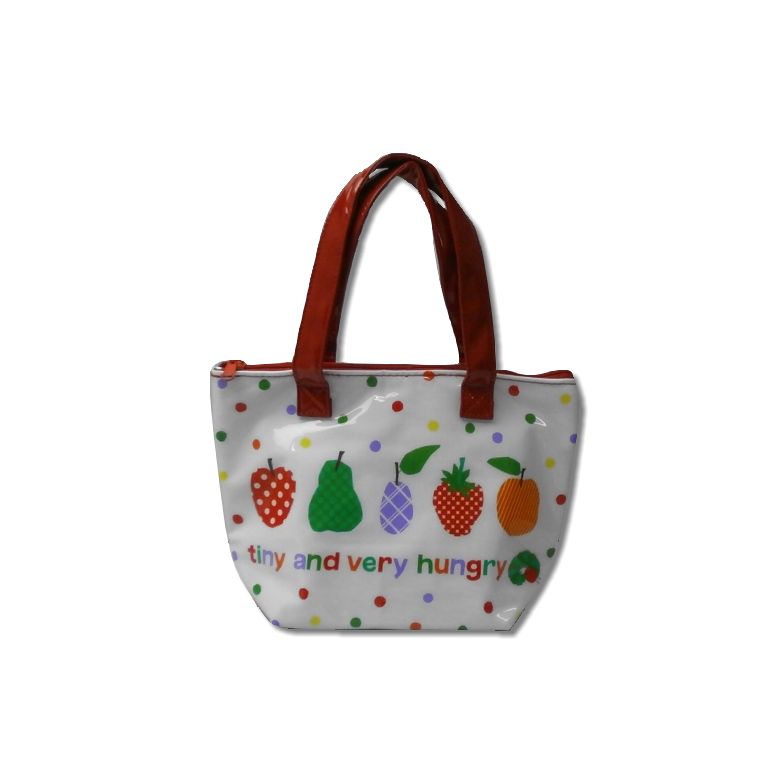 Rakuten - はらぺこあおむし 保冷トートバッグ S レッド K-6756B　[追跡可能メール便(送料200円)対応商品] 【はらぺこ】 【あおむし】 【キャラクターグッズ】 【プレゼント】 【ギフト】