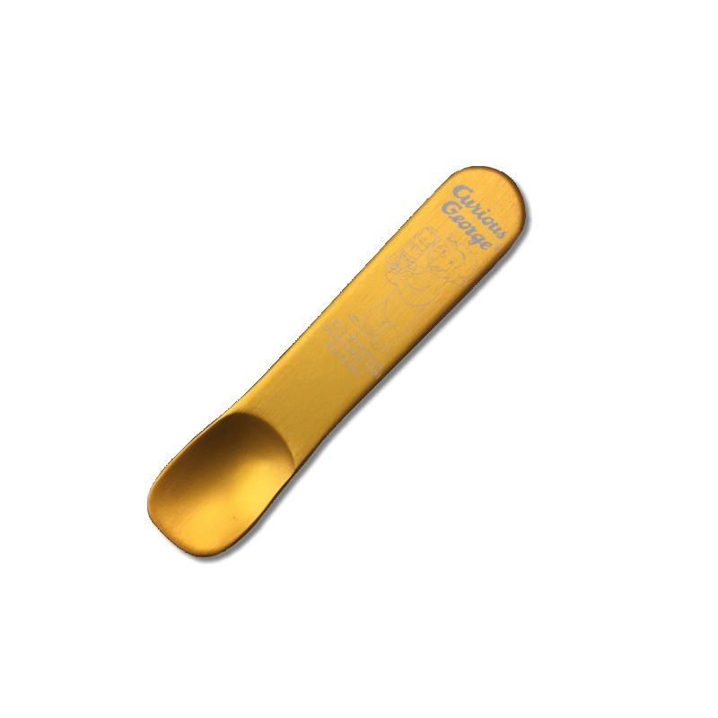 Rakuten - おさるのジョージ アイスクリームスプーン YE LIC-0247 [追跡可能メール便(送料200円)対応商品] 【スプーン】 【アイス】 【アイスクリーム】 【おさるのジョージ】 【ジョージ】 【NHK】 【キャラクターグッズ】 【プレゼント】 【ギフト】