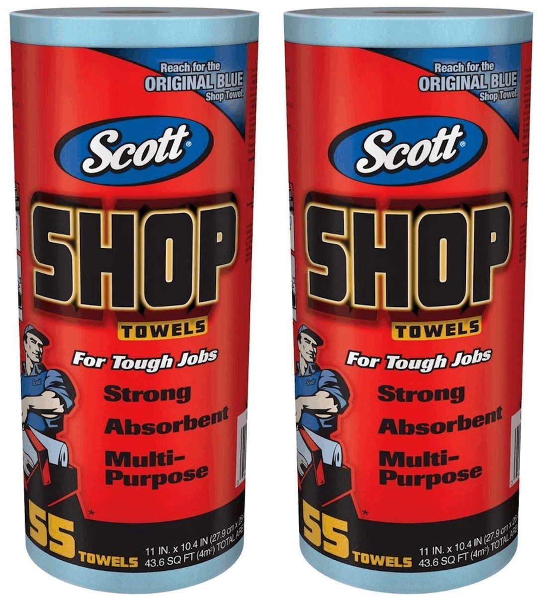 SCOTT Shop Towels �֥롼������ 55��2��������