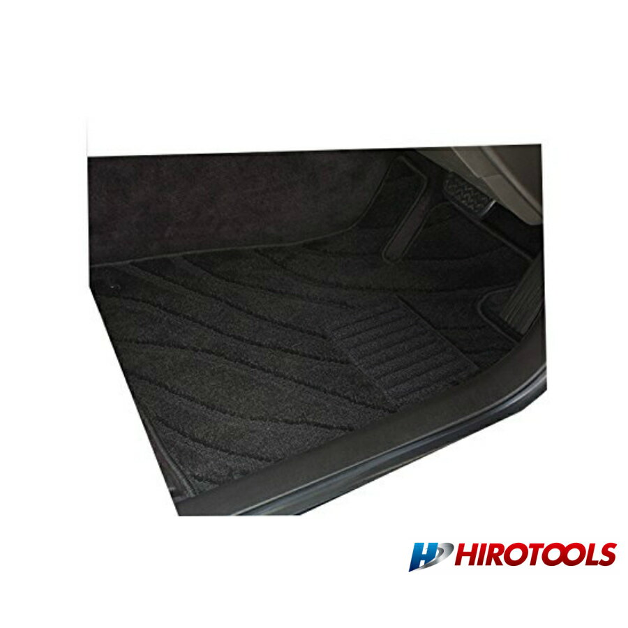 樂天商城 - HONDA FIT3 ホンダ フィット　1台分【現行GP-5/6 GK-3/4/5/6】 フロアカーペットマット(デラックスタイプ)【ウェーブブラック】　H,25/9〜　ATハイブリッド共通　フィット (日本製）