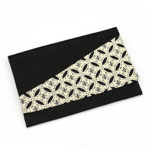 宇治 京扇堂 念珠入 黒色C 男性用 女性用 国産 手作り 数珠入れ おしゃれ