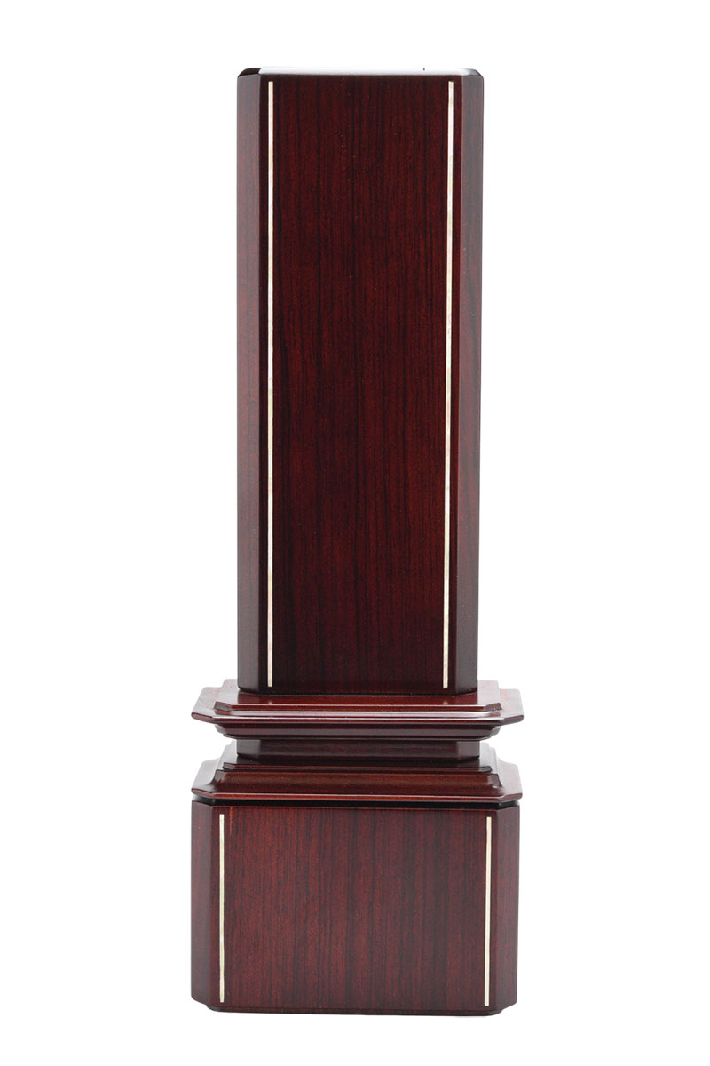 現代調のお位牌 SIELL ワインレッド 紫檀（4.0寸～5.0寸） モダン位牌 おしゃれ シンプル 仏壇 小さい コンパクト...