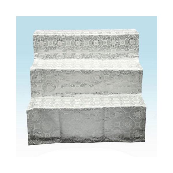 盆棚用 布 祭壇用 精霊棚用 金襴布 お盆飾り 盆棚 精霊棚 掛け布 白蜀甲 しょっこう 幅100×長さ182cm 祭壇 布 初盆 新盆 お盆 祭壇に敷く布 30号用 3段用