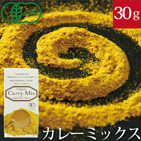 オーガニック カレーミックス 有機カレー粉 30g