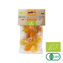 ECO SWEETS(エコスイーツ) 有機レモン&オレンジキャンディ 75g 飴 あめ レモンあめ レモン飴 オレンジあめ