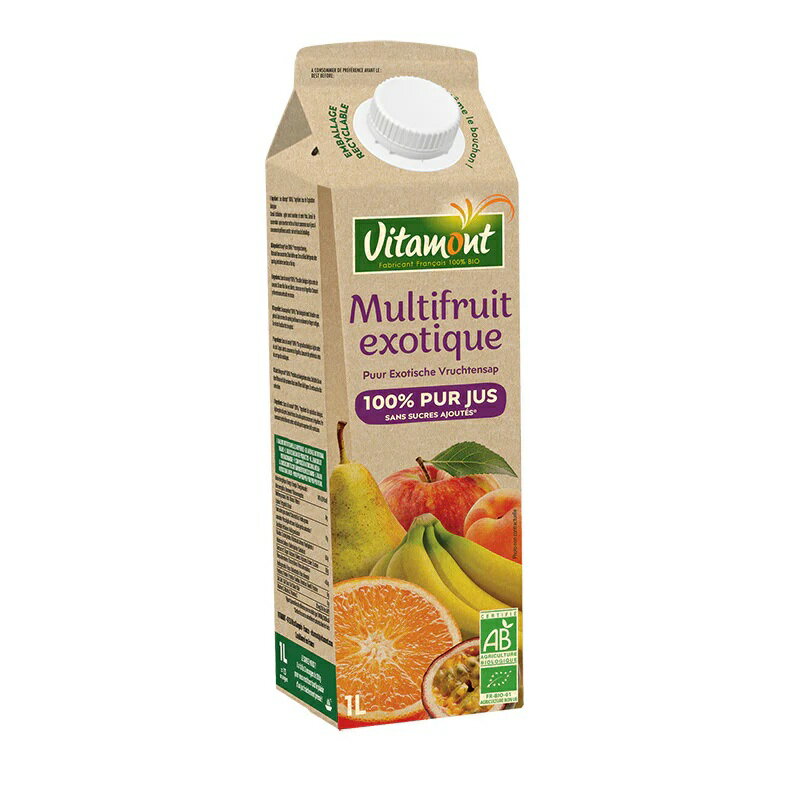 楽天HIRYU有機マルチフルーツジュース 1000ml アリサン