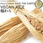 稲わら VEGAN RICE 認証 農薬・肥料不使用　青森県産