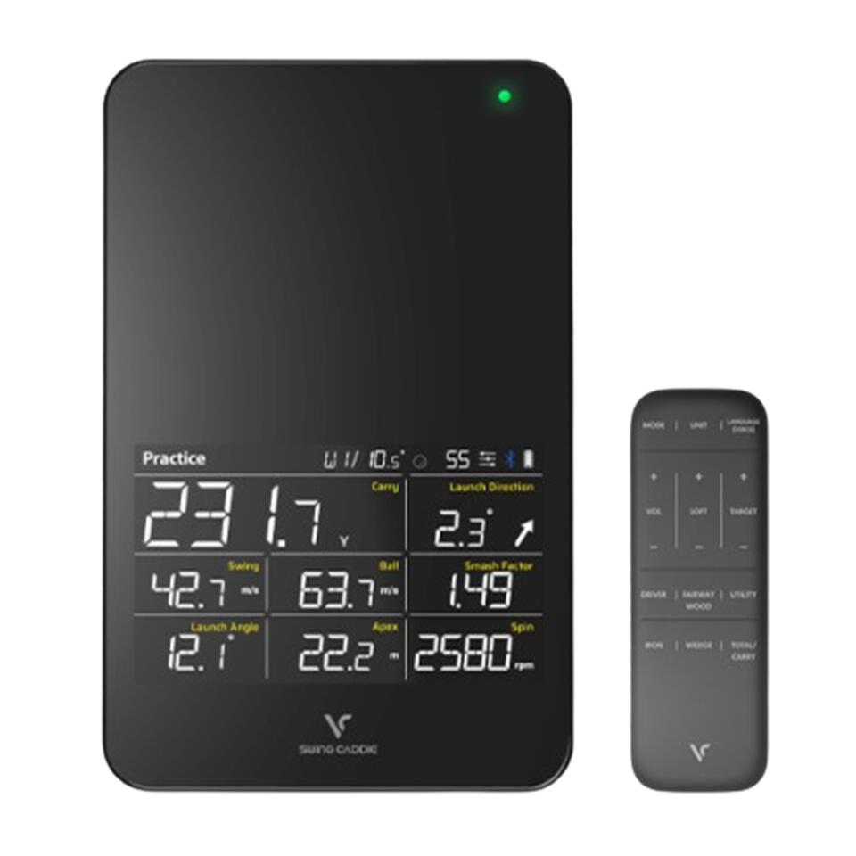 ボイスキャディ SC4PRO 自立型弾道測定器 リアルタイム3Dドライビングレンジ ショット分析