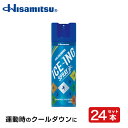 【運動直後のクールダウンに！】エアーサロンパス アイシングスプレー 490ml×24本 コールドスプレー 冷却スプレー【久光製薬公式】