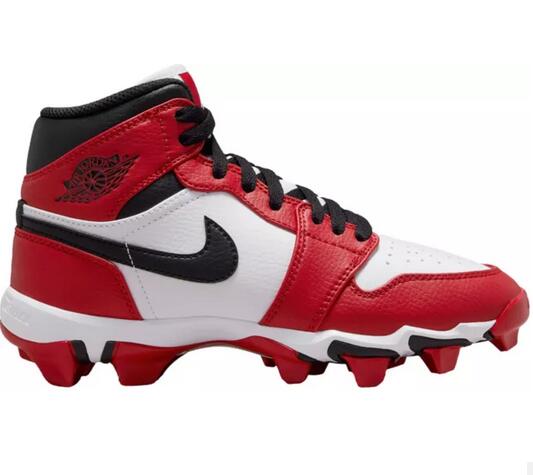 NIKE ナイキ Jordan 1 Mid Cleats GS ジョーダン 1 ミッド スパイク 野球 シューズ キッズ 取り寄せ商品