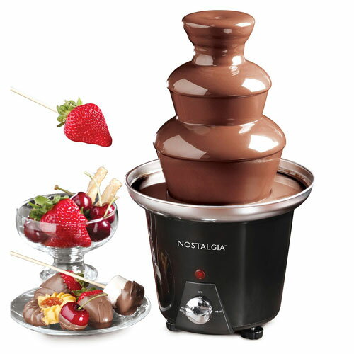 Nostalgia Chocolate Fondue Fountain チョコフォンデュ ファウンテン セット　取り寄せ商品