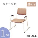 肘付き本堂用お詣り椅子SH−300E 座高30cm(スチール製) 1脚 (仏具・法事・本堂・寺院・椅子)