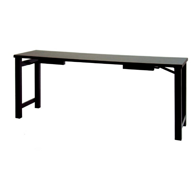 座卓兼用型法事机　6尺黒塗