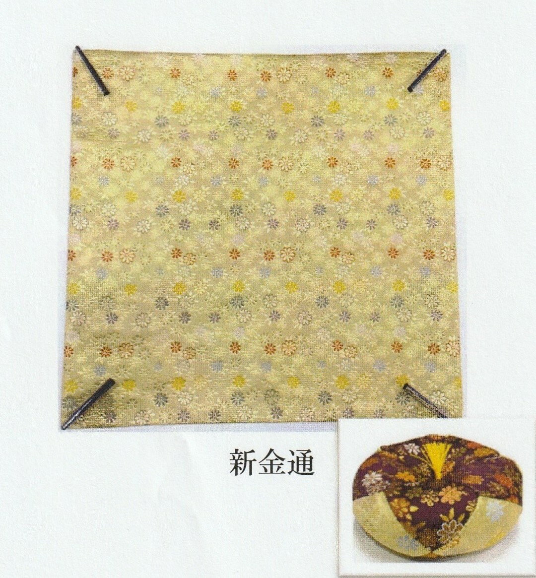 木魚掛　1尺8寸角〈新金通〉