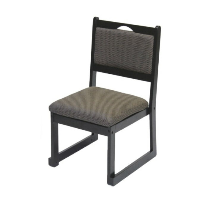 畳用椅子　伏見　松島(布)　座高 43cm　【寺院用仏具　寺院用　お寺　仏具　集会　旅館　宴席　会議】