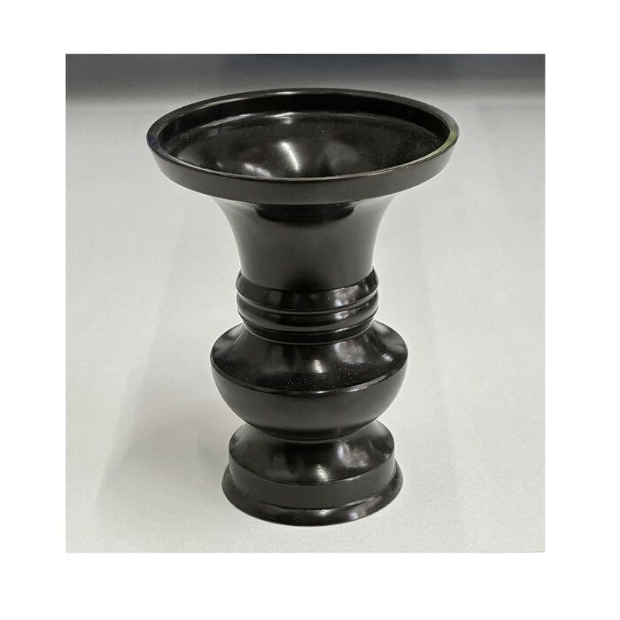 地花立　色付 【2.5寸～5.0寸】 真鍮製　仏具　花立　花瓶　仏壇　具足　日本製