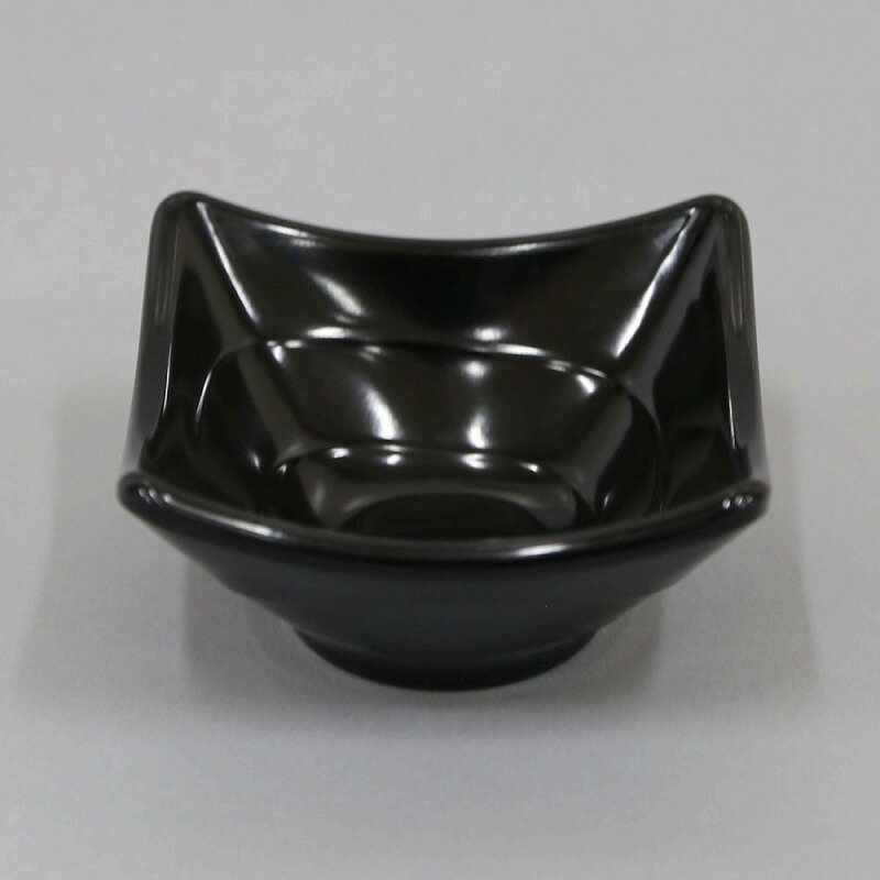 角小鉢 艶黒【10枚セット】業務用食器 メラミン製和食器 _FH70209TBK-10