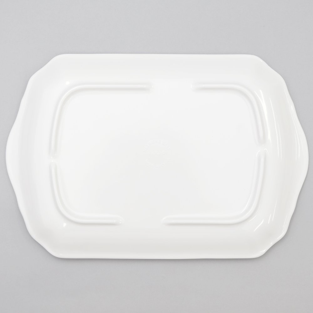 ランチプレート 白 角型3つ仕切り 31cm×21cm 業務用食器 メラミン製 ワンプレート _FH70285-1