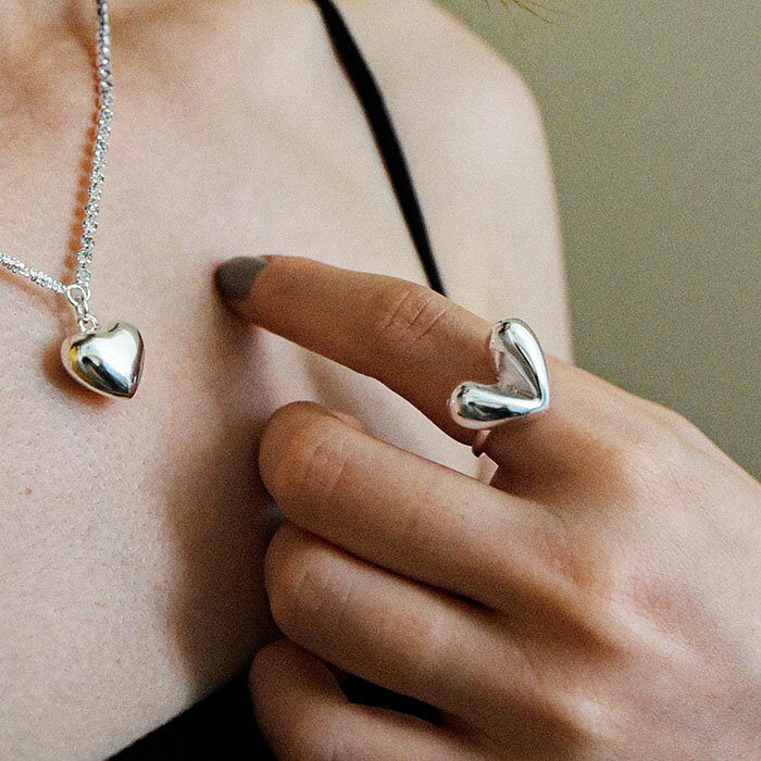 styiro【1980円→880円】メタル ハート リング アクセサリー 公式 イストワール styiro スタイロ アクセ 結婚式 二次会 ホテル ディナー デート イベント セレモニー 通勤 オフィス