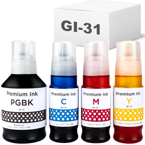 beautiful colour キャノン用 GI-31 4色セット GI-31PGBK GI-31C GI-31M GI-31Y 互換インクボトル 対応..