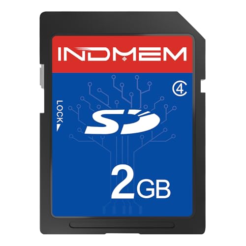 INDMEM SDカード 2GB Class4対応 SLC フラッシュメモリカード セキュリティデジタルカード (2GB)