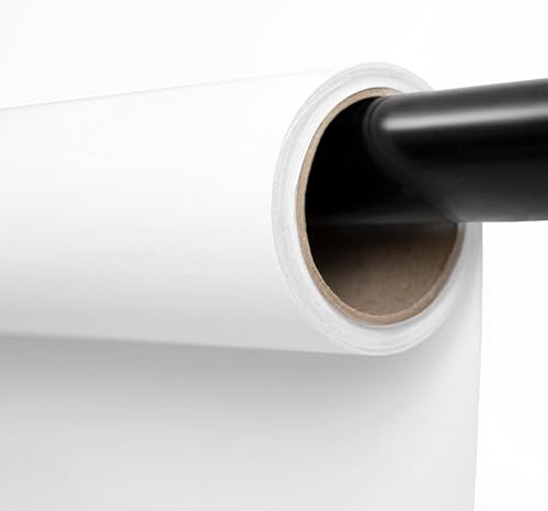 Kate 撮影用 背景紙 ホワイト 白 バックペーパー 撮影 背景 紙 135x500cm 小物撮影 製品撮影 人物撮影 1.35x5m