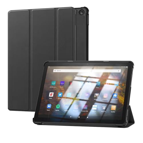 Fire HD 10 ケース 2023 New Fire HD 10 第13世代 カバー Fire HD 10 2023適用 タブレット 第13世代 全面保護型 三つ折りスタンド オートスリープ スマートカバー 耐衝撃