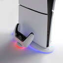Blitzowl PS5 Slim用 スタンド コントローラー充電器 冷却ファン付き RGBライト搭載 縦置き横置き対応 ディスク/デジタル版兼用 PS5周辺機器 2in1充電ドック|詳細画像