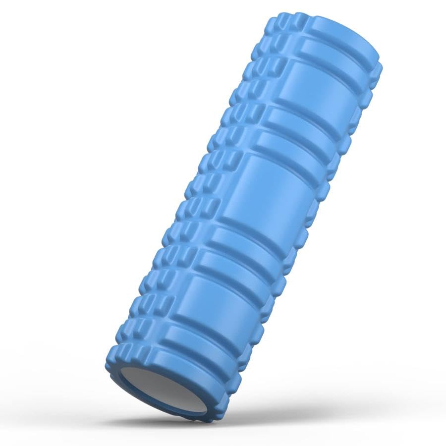 フォームローラー 筋膜リリース ローラー 筋肉ほぐし ミニ EVA グリッドフォームローラー 筋膜ローラー..