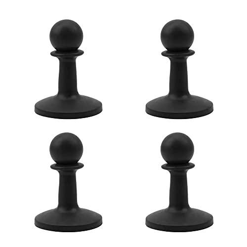 NOCNEX ポールエンドロック キャンプ 6mm 雷保護キャップ 避雷針 キャンプ 落雷防止 ロープ抜け防止 アウトドア キャンプ用具 4枚入 (ブラック)メーカー: NOCNEXJAN: 0780317417479