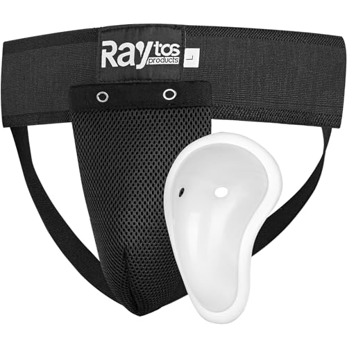 Raytos ファールカップ ボクシング 格闘技 金的ガード PVCファールカップカップ 取り外し可能